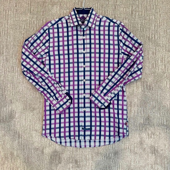 English Laundry Men’s Long Sleeve Button Down Shirt - Picture 1 of 8
